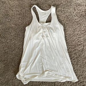 White tank top with built in bra
